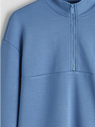 KOOR SPORT Women's High Neck Zip-up Sweatshirt - S6CM82Z8-CT0 | LC