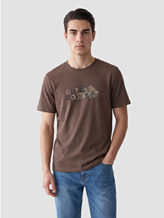 LCWAIKIKI Classic Crew Neck Printed Men's T-Shirt - S6CO82Z8-954