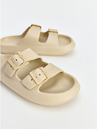 LCW HOME Double Strapped Women's Slipper - S6CR30Z8-FWZ | LC Waikiki