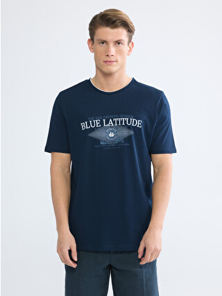 LCWAIKIKI Classic Crew Neck Men's Printed T-shirt - S6DA80Z8-DWP