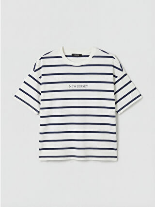 Navy Striped