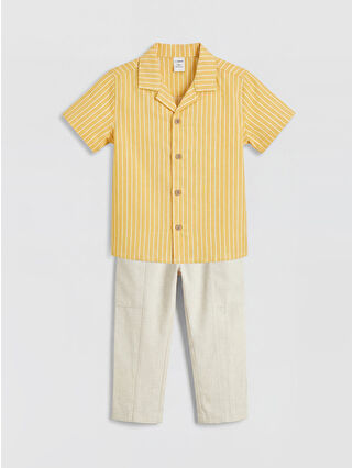 Dark Yellow Striped