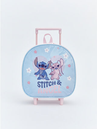 لون أزرق فاتح مطبوع