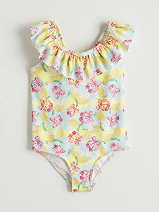 Lemon Yellow Printed