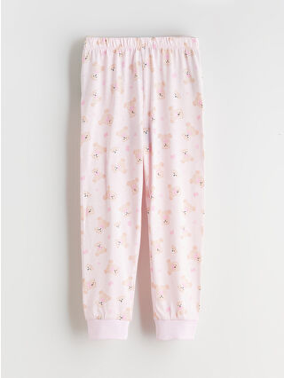 لون وردي فاتح مطبوع