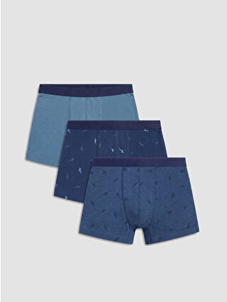 Navy Printed