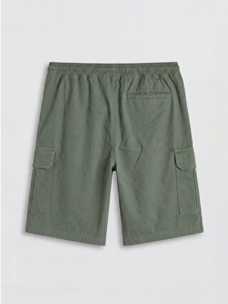 XSIDE Regular Fit Gabardine Men's Cargo Shorts - S6FB32Z8-SAY | LC