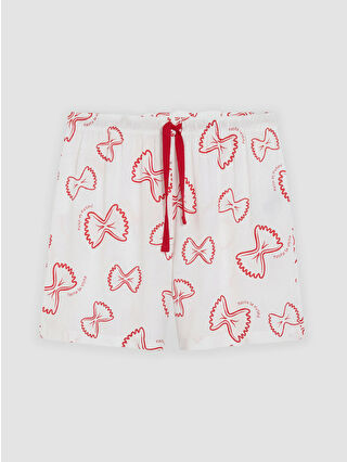 Uçuk Pembe Baskılı