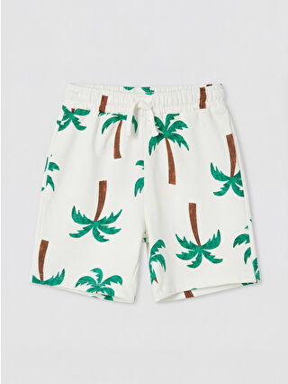 Açık Bej Baskılı