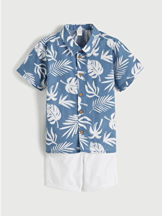 Light Indigo Printed