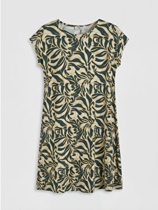 Orta Yeşil Baskılı