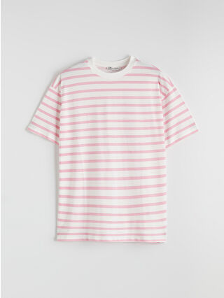 Açık Pembe Çizgili