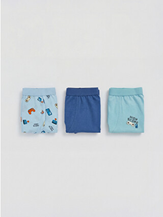Light Blue Printed