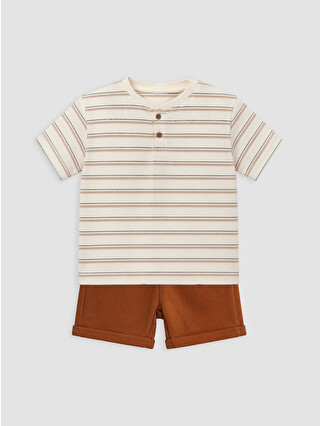 Beige Striped