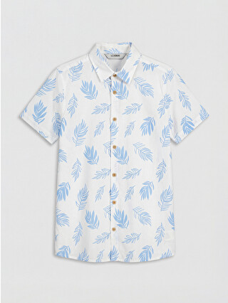 White Printed