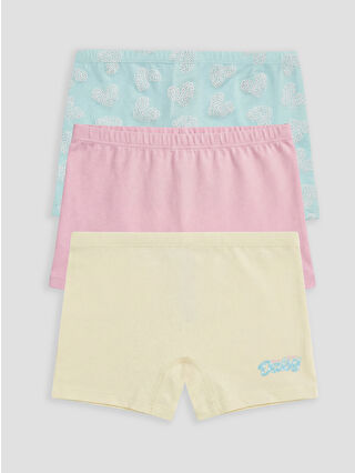 Açık Mavi Baskılı