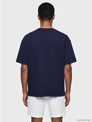 LCW Vision Boxy Fit Thick Fabric T-shirt /05 - S6GI54Z8-R40 | LC