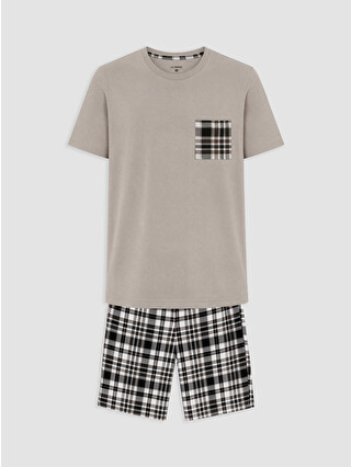 Beige Printed
