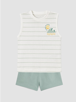 Ecru Striped
