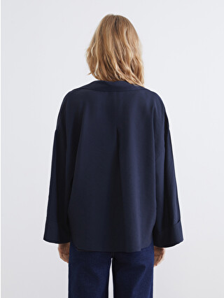 LCW Vision Oversize Women's Shirt - S6H547Z8-CUJ | LC Waikiki