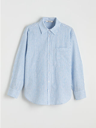 Açık Mavi Çizgili