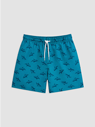 Aqua Green Printed