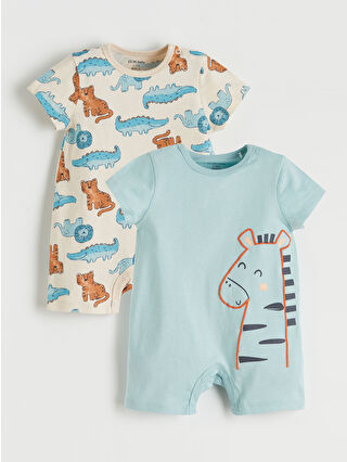 Açık Bej Baskılı