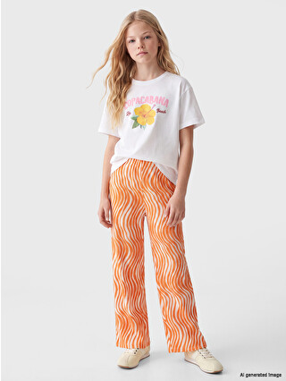 Yellow Printed