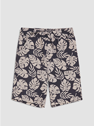 Dark Grey Printed