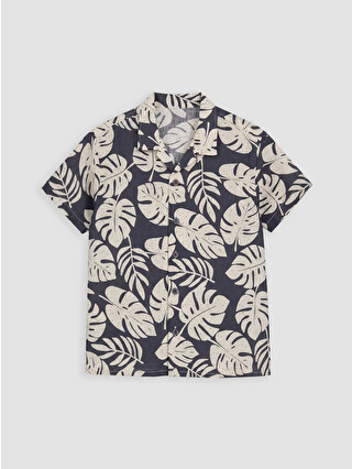 Dark Grey Printed