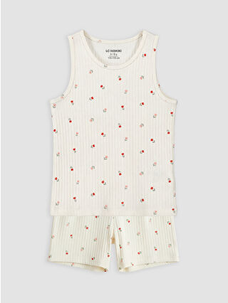 Cream Printed