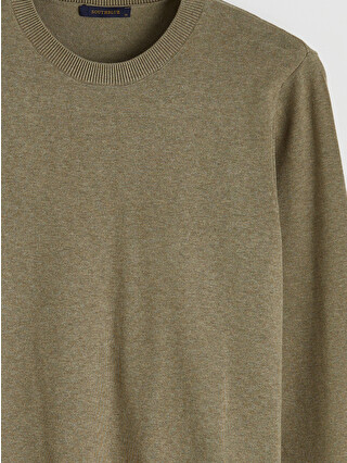 SOUTHBLUE Men's Crew Neck Knit Sweater - S6I184Z8-2PP | LC Waikiki
