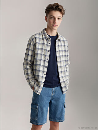 لون نيلي تشيك