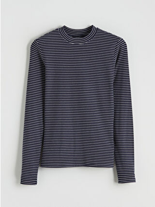 Navy Striped
