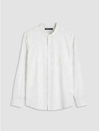 Beige Gestreift