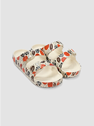 White Printed