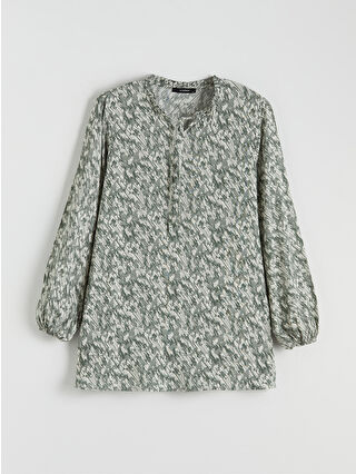 Açık Yeşil Baskılı