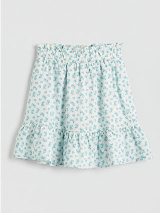 Uçuk Yeşil Baskılı