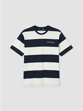 Koyu Lacivert Çizgili