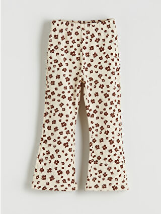 Açık Bej Baskılı