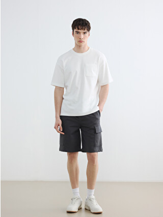 XSIDE Standard Fit Men's Cargo Shorts - S6II63Z8-VX9 | LC Waikiki