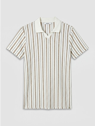 Beige Striped