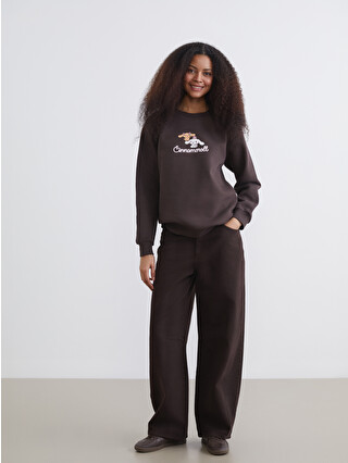 XSIDE Cinnamoroll Printed Oversize Women's Sweatshirt - S6IS65Z8