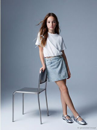 Açık Mavi Asit Yıkamalı