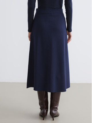LCW STUDIO Knit Skirt With An Elastic Waist - S6J921Z8-E1J | LC