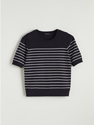 Navy Striped