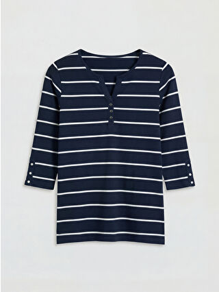 Navy Striped