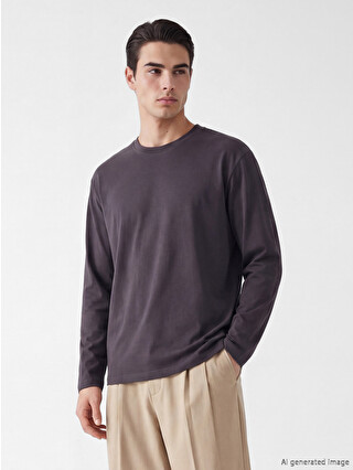 XSIDE Crew Neck Men's Sweatshirt - S6JF49Z8-ZJ6 - LC Waikiki