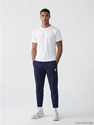 XSIDE ACTIVE Regular Fit Barcelona Embroidered Men's Sweatpants