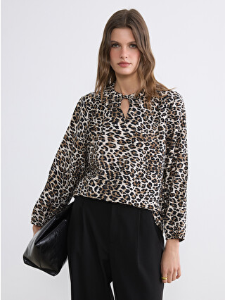 新品　AKTR GAMEWEAR TOPS Winiche&Co.LEOPARD l_20261-s6jo19z8-lqb-80-60-93-